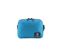 Schultertasche NATIONAL GEOGRAPHIC "OCEAN", Damen, Gr. B/H/T: 10cm x 21cm x 28cm, blau (petrol), Kunstfaser, unifarben, Taschen Schultertasche, aus recycelten PET-Flaschen (14203123-0) petrol