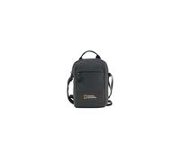 Schultertasche NATIONAL GEOGRAPHIC "SHADOW", Damen, Gr. B/H/T: 5cm x 22,5cm x 16cm, grau (anthrazit), Kunstfaser, Taschen Schultertasche, aus recycelten PET-Flaschen (58792407-0) anthrazit