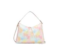 Schultertasche "Pastell Prime", Damen, Gr. B/H/T: 40cm x 29cm x 8cm onesize, bunt (multi), Polyurethan (PU), COLLEZIONE ALESSANDRO, Taschen Schultertasche, in tollen Regenbogenfarben (22988815-0) mult