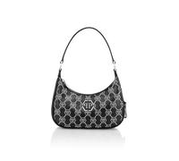 Schultertasche PHILIPP PLEIN "Monogram Verziert", Kinder, 02, schwarz, Taschen Schultertasche (21271058-0) 02, schwarz