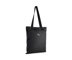 Schultertasche PUMA "POP TOTE", Damen, schwarz (puma schwarz, puma script aop), Polyester, gemustert, Taschen Schultertasche, Tasche mit femininen Grafikprints, mit Reißverschluss (65637717-0) puma sc