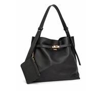 Schultertasche "Roma", Damen, Gr. B/H/T: 38cm x 30cm x 8cm onesize, schwarz, Leder, COLLEZIONE ALESSANDRO, Taschen Schultertasche, aus softem Leder, Made in Italy (32413752-0) schwarz