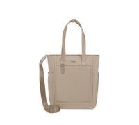 Schultertasche SAMSONITE "ESSENTIS Jana Ina Zarrella 19 L 14.1" RFID", Gr. B/H/T: 28cm x 40cm x 16cm, natur, Polyester, unifarben, Taschen Schultertasche, Tote Bag, Rucksack, Umhängetasche, Laptoptasc