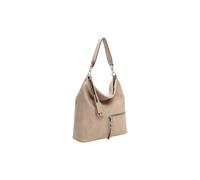 Schultertasche - TAMARIS - Nele Hobo Bag - Taupe - Mit Reißverschluss - Abmessungen 37x32x5 cm