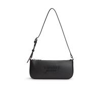 Schultertasche TOMMY JEANS "TJW MUST SHOULDER BAG", Damen, Gr. B/H/T: 23,5cm x 10,5cm x 5cm, schwarz, Lederimitat, Taschen Schultertasche, Damen Handtasche, Tragetasche mit Logoschriftzug (42637357-0)