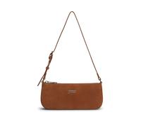 Schultertasche TOMMY JEANS "TJW MUST SUEDE SHOULDER BAG", Damen, Gr. B/H/T: 23,5cm x 10,5cm x 5cm, braun (braun used), Leder, Lederimitat, Taschen Schultertasche, Damen Umhängetasche, Handtasche, Mini