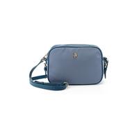 Schultertasche U.S. POLO ASSN. "HOUSTON CROSSBODY BAG Damen", Damen, Gr. B/H/T: 9cm x 19cm x 9cm onesize, sky, Polyester, Polyurethan, Taschen Schultertasche, Schultertasche Damen, Shopper, Handtasche