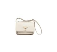 Schultertasche U.S. POLO ASSN. "STANFORD FLAP BAG Damen", Damen, Gr. B/H/T: 8cm x 16cm onesize, sanftes weiß, Polyurethan, Taschen Schultertasche, Schultertasche Damen, kleine Handtasche, Fashion, Lif