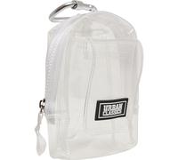 Schultertasche URBAN CLASSICS "Urban Classics Unisex Transparent Mini Bag with Hook", Damen, Gr. onesize, transparent, 100% Thermoplastisches Polyurethan, unifarben, Taschen Schultertasche (88318133-0