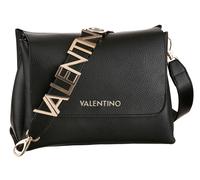 Schultertasche VALENTINO BAGS "ALEXIA", Damen, Gr. B/H/T: 27cm x 20cm x 12cm, schwarz, Lederimitat, unifarben, Taschen Schultertasche, Damen Handtasche, Schultertasche, Tragetasche mit Überwurf (13227