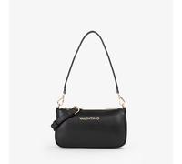 Schultertasche VALENTINO BAGS "CLIO RE", Damen, Gr. B/H/T: 25,5cm x 14cm x 4,5cm, nero, Lederimitat, Taschen Schultertasche, It-Bag, Handtasche mit schlichter Logoverzierung (82233851-0)
