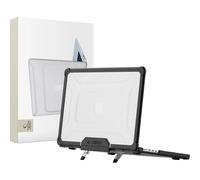 Schutzhülle für MacBook Pro 14" 2021-2026, Tech-Protect SmartShell Pro, Transparent-Schwarz