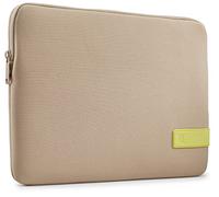 Schutzhülle für MacBook, reflektierend, 33 cm, Plaza, Taupe/Sunny Lime