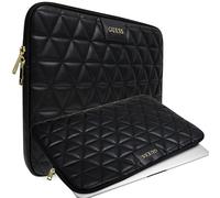 Schutzhülle Guess Sleeve Quilted für Laptops bis zu 13'', Schwarz
