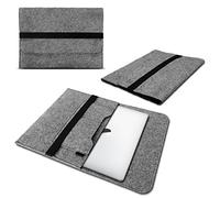 Schutzhülle kompatibel für Apple MacBook Pro 16 Tasche aus Filz mit Innentaschen Sleeve Hülle Tasche Cover 16 Zoll Notebook Case