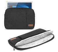 NAUCI Schutzhülle kompatibel für Lenovo ThinkPad X12 Detachable 12,3 Zoll Tasche Tablet Cover Case Notebook Hülle, Farbe:Schwarz