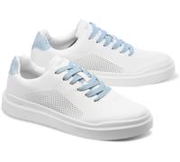 Schu'zz Schuzz Damen Schuhe Citiz Femme Blanc&bleu / Weiß-37