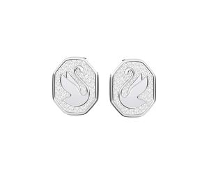 Schwanen-Knopfohrringe für Damen 5621097 Einheitsgröße