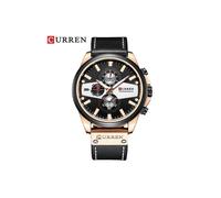 (Schwarz) Curren Mann Uhren Mode Casual Quarz Sportliche Armbanduhren Blau Uhr Männlichen Chronograph