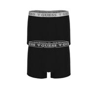 Schwarz Herren gemusterte Boxer TRUNK 2PACK, schwarzes, M