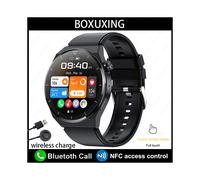(Schwarz) Kompatible Huawei GT3 Pro Smart Watch Erwachsene 390 * 390 HD-Bildschirm Herzfrequenz Bluetooth Anruf