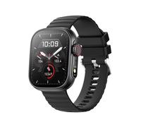 (Schwarz) Smart Watch Armband 2.01 AI Voice Schlaf Herzfrequenz Blutdruck Bluetooth Telefon Musik Fitness Erwachsene