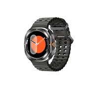 (Schwarz) Smart Watch GPS Outdoor Sports BT Call Smartwatch Passend für Samsung Galaxy Watch 7 Ultra