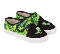 Schwarz und grün Klettverschluss Jungen Turnschuhe/Hausschuhe Grześ ZETPOL 26 EU