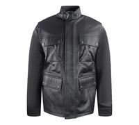 Schwarze Grant-Lederjacke von Belstaff M