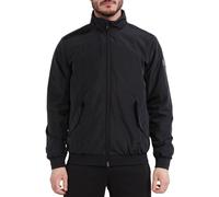 Schwarze Jacke Mit Ea7-patch-logo L