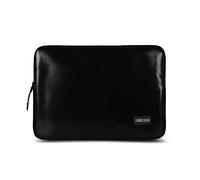 Schwarze Laptoptasche für MacBook Pro 14 Zoll 2021/2022 - 14 Zoll Hülle aus upcycling-Gewebe (nachhaltig)