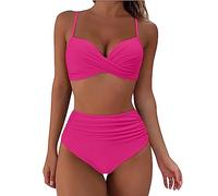 Schwarzer Bikini Zum Binden Badeanzug Damen Figurumspielend Bikinis Und BadeanzüGe Damen Bikini Damen Trend Bademode Damen Shape Tankini Oberteil Extra Lang GroßE GrößEn BadeanzüGe Hochgeschlossen