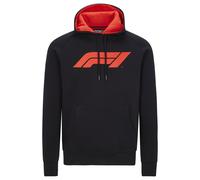 Schwarzer F1 Logo Hoodie XXL