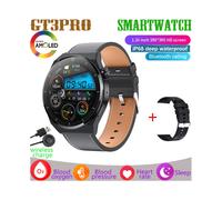 (Schwarzer Gürtel) Kompatibel mit Huawei 2025 New GT3 Pro Smartwatch für Erwachsene, 390*390 HD-Bildschirm,