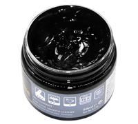 Schwarzer Leder-Balsam, Lederfarbe, Restaurierungs-Conditioner, Reparatur für Vinyl-Möbel, Sofa, Autositze, Schuhe - Reparatur von Farbe auf verblassten und zerkratzten Sofas, Schwarz