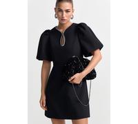 Schwarzes A-Linien-Kleid 36 black