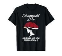 Schwarzwald Maidle Schwarzwald Heimat Schwarzwald Souvenir T-Shirt