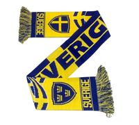 Schweden Fan Schal - Jaquard Schal Sverige