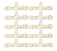Schweiß-BH-Futter: 10 Stück feuchtigkeitsabsorbierende Einsätze, Pads und atmungsaktive Unterteile unter dem BH, bequemes, trocknendes Design | Schutzzubehör, Special Shaped Lemon Bear Style