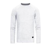 Strickpullover RUSTY NEAL, Damen, Gr. S, weiß, 70% Polyacryl, 30% Baumwolle, unifarben, normal, Rundhals, Pullover Strickpullover, in modischem Grobstrick-Design (95663429-S) weiß