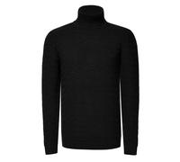 Schwerer Grobstrick Rollkragen-Pullover M