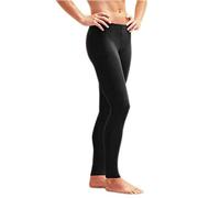 Schwimm Leggings Damen UV Schutz Schwimmhose Hose Bademode , Farbe-Klassisch Schwarz - XL