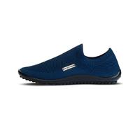 Leguano Barfussschuhe Slipper Scio (flexible Sohle, pures Barfußgefühl) blau, Größe Euro (US) 42