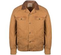 SCIPPIS Canvas Jacket Herren - Robuste Übergangsjacke aus 100% Baumwolle - Lässiges Overshirt im Used-Look - Outdoor & Alltag (DE/NL/SE/PL, Alphanumerisch, L, Regular, Regular)