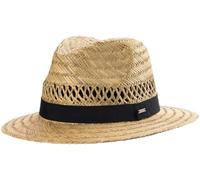 SCIPPIS Country Strohhut Herren Damen - Sommerhut im Farmer-Look - atmungsaktiv & leicht - Sonnenhut aus Naturstroh - Outdoorhut für Garten, Strand, Festival, Natur, S