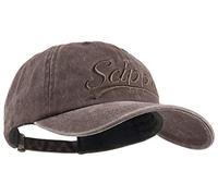 SCIPPIS Herren & Damen Basecap Baseball Schildmütze Snapback Kappe Mütze Cap Schriftzug« Braun