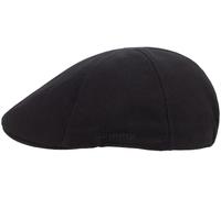 SCIPPIS Kintail Cap - Klassische Schiebermütze aus 100% Baumwolle | Flatcap mit Stretchbund | Atmungsaktiv & komfortabel | Unisex in S/M & L/XL (DE/NL/SE/PL, Alphanumerisch, L, XL, Schwarz)