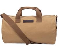 SCIPPIS Malibu Duffle Bag - Canvas Weekender für Damen & Herren | Sporttasche & Reisetasche aus Baumwolle | Handgepäck-Größe | Schultergurt & Tragegriffe | Braun oder Schwarz (Braun)