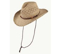 Scippis Sommerhut Chiller, Strohhut Westernhut Cowboyhut Vintage natur Größe S/M