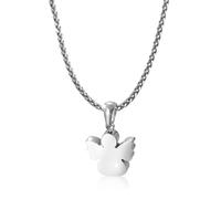 SCJJZ Halskette mit Anhänger kleiner Engel, schutzengel kette, schutzengel anhänger, taufkette mädchen, Schutzengel Engelanhänger mit Kette, für BFF Beste Freunde Taufe Geburtstag